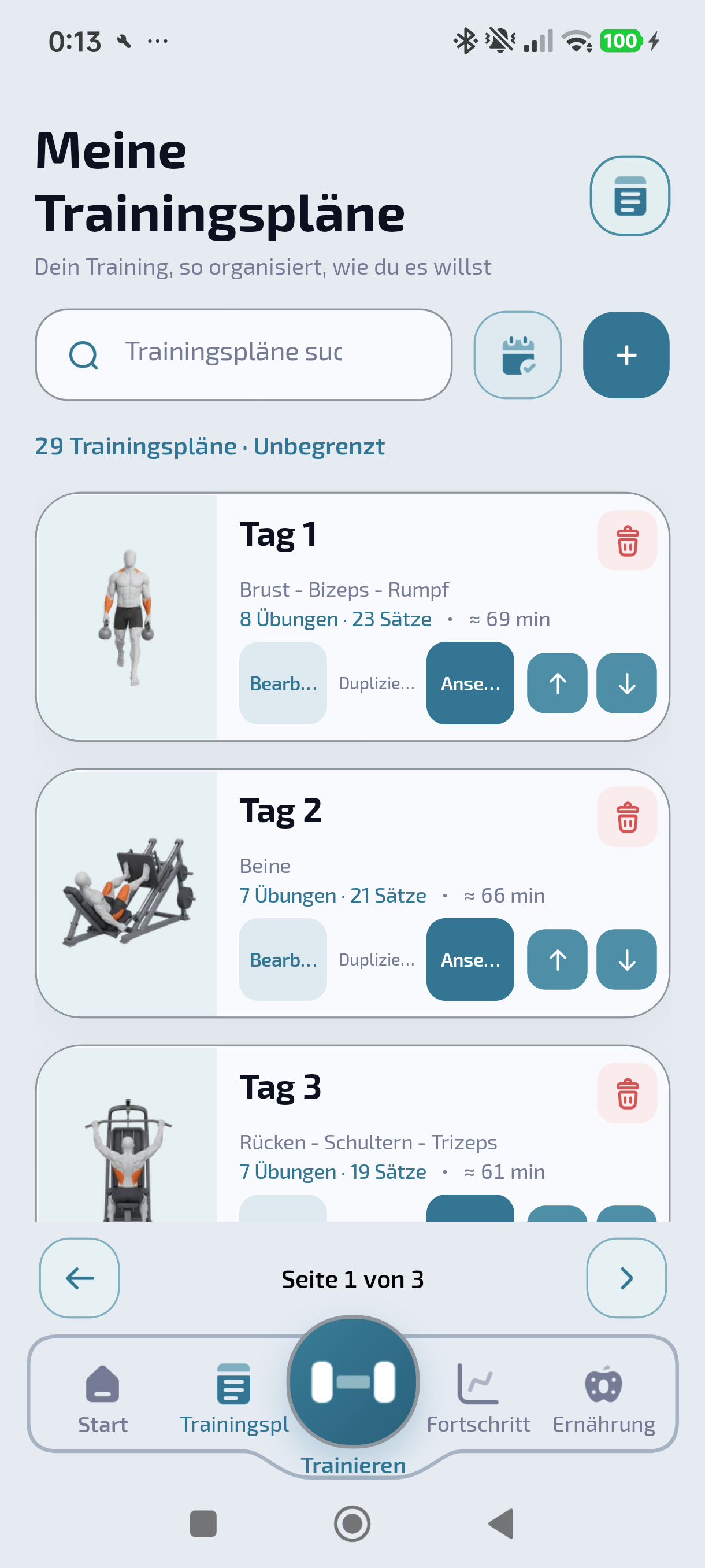 Deine Routinen
