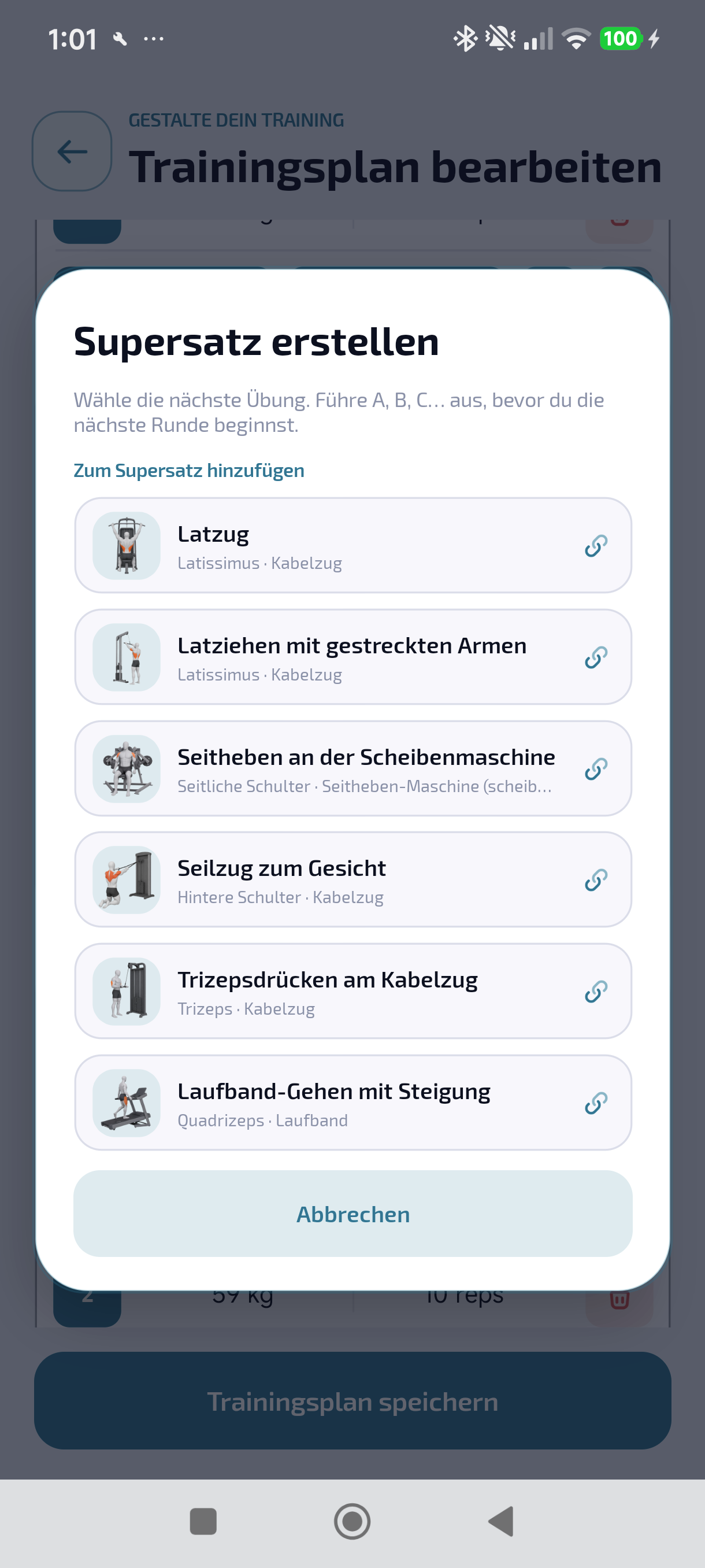 Übung zum Abwechseln auswählen